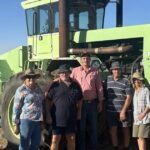 O icônico trator verde com poucas horas foi disputado nesta liquidação