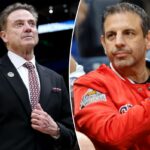 Mike Repole em um jogo de basquete da NCAA East Regionals.