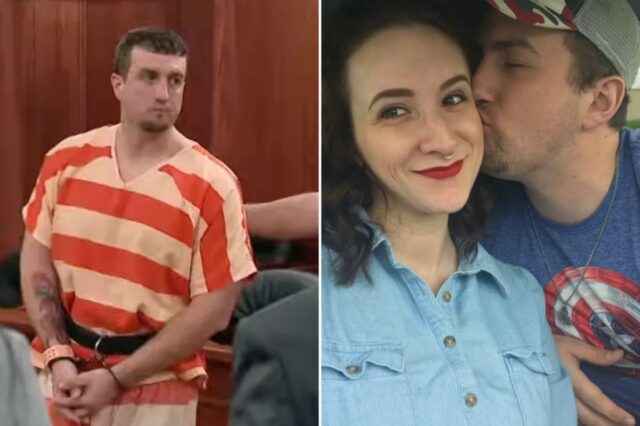 O marido de Ohio, Kyle Long, que alegou que a esposa se esfaqueou 17 vezes em suicídio, é acusado de assassinato
