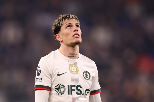 O melhor momento de Alejandro Garnacho no Man Utd veio contra o Everton, agora eles estão zombando dele no Chelsea
