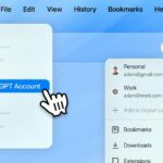 O navegador Atlas da OpenAI adiciona suporte para várias contas ChatGPT