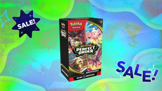 O pacote Pokémon TCG Perfect Order Booster custa menos de O pacote Pokémon TCG Perfect Order Booster custa menos de US$ 50 na Amazon – compre por um valor próximo ao de mercado