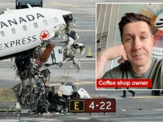 O proprietário de um café em Toronto se lembra de ter tentado enviar uma mensagem de texto para o piloto da Air Canada, Mackenzie Gunther, após a queda do avião LaGuardia: ‘Jovem incrível’ O proprietário de um café em Toronto se lembra de ter tentado enviar uma mensagem de texto para o piloto da Air Canada, Mackenzie Gunther, após a queda do avião LaGuardia: 'Jovem incrível'