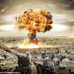 Os EUA, Israel, Irã e Rússia alertaram que uma guerra global catastrófica poderia estar se aproximando à medida que a crise no Oriente Médio aumenta (imagem de stock)