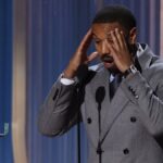 Delroy Lindo, Miles Caton, Wunmi Mosaku, Jayme Lawson, Omar Benson Miller, Li Jun Li, Lola Kirke, Francine Maisler, Michael B. Jordan e Jack O'Connell aceitam o prêmio de Melhor Performance de Elenco em Filme por