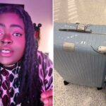 O rapper Chika fica arrasado na Delta Airlines por causa de malas 'rachadas' de US $ 5 mil em um caos de bagagens