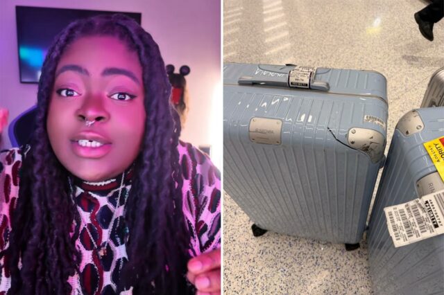 O rapper Chika fica arrasado na Delta Airlines por causa de malas 'rachadas' de US $ 5 mil em um caos de bagagens
