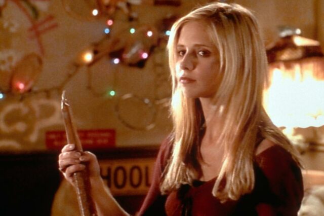 Sarah Michelle Gellar (retratada aqui como Buffy Summers) revelou que o Hulu decidiu 