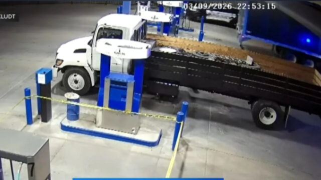 Ele tentou transformar um posto de gasolina em uma torneira aberta. Não terminou bem.