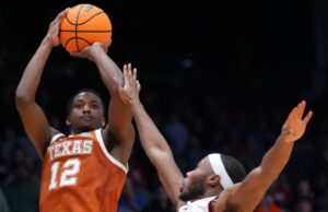 O salto de Tramon Mark no segundo final desencadeia a vitória do Texas no First Four March Madness sobre o NC State Tramon Mark acerta um saltador fadeaway logo dentro da linha de 3 pontos faltando 1,1 segundos para levar o Texas à vitória por 68-66 sobre o NC State em um confronto entre os quatro primeiros em 17 de março de 2026.