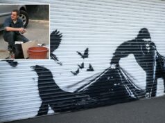 O ‘desmascaramento’ de Banksy irritou alguns fãs de arte – mas não irritou os negociantes O ‘desmascaramento’ de Banksy irritou alguns fãs de arte – mas não irritou os negociantes