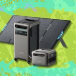 Obtenha a enorme estação de energia portátil Anker Solix F3800, uma bateria de expansão e um painel solar de 400 W por mais da metade