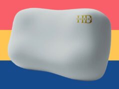 Obtenha alívio instantâneo com esta almofada cervical durante a grande promoção de primavera Almofada cinza claro com dourado