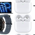 Ofertas: AirPods 4 com quase 35% de desconto, novo Studio Display, MacBook Pro M5 de 1 TB com desconto de $ 200, MacBook Air com desconto de $ 320, mais