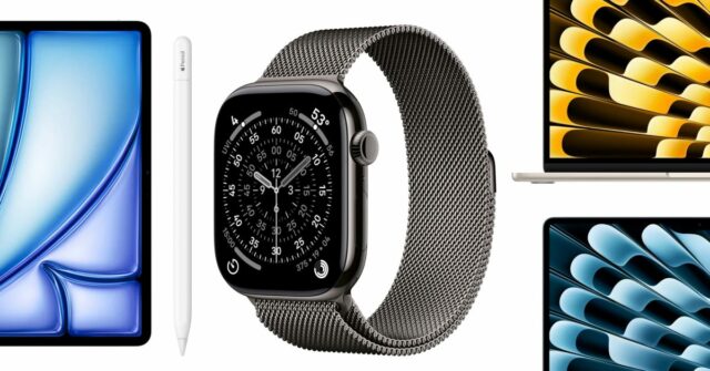 Ofertas: Apple Watch Series 11 com desconto de $ 150, desconto M4 MacBook Air com desconto de $ 300, desconto de $ 200 no iPad Air M3, Apple Pencil $ 59, mais
