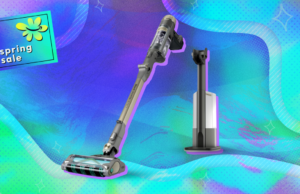 Ofertas de aspiradores de pó na promoção de primavera da Amazon: o tubarão está mergulhando em Dyson até agora Shark PowerDetect Clean & Empty Aspirador de pó sem fio e sistema de esvaziamento automático, sucção poderosa, filtragem HEPA, carpete e piso duro, portátil, aspirador de pó para pêlos de animais de estimação, cinza escuro, IP3253