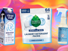 Ofertas de limpeza de primavera na promoção de primavera da Amazon: economize em materiais de cozinha, banheiro e lavanderia SRA. MEYER'S CLEAN DAY Limpador diário multi-superfícies, fórmula livre de crueldade, aroma de lavanda, 16 onças - pacote com 3