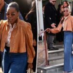 Oprah Winfrey dispara contra trolls da internet que zombam de sua caminhada de '90 anos' na Paris Fashion Week