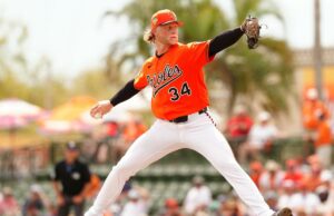 Orioles e Shane Baz concordam com extensão de contrato de US$ 68 milhões por cinco anos Shane Baz assinou um contrato recorde para permanecer em Baltimore.