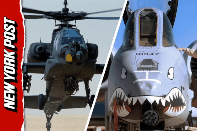 Os EUA implantam A-10 Warthogs e Apaches à medida que surgem dúvidas sobre as tropas terrestres no Irã
