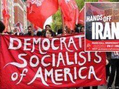 Os camaradas do DSA de Zohran Mamdani e da AOC pedem o “fim do império dos EUA” e lamentam o assassinato “extrajudicial” do aiatolá Os camaradas do DSA de Zohran Mamdani e da AOC pedem o “fim do império dos EUA” e lamentam o assassinato “extrajudicial” do aiatolá