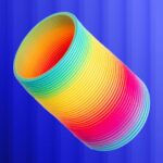 Os chips M5 agora têm três tipos de núcleo – o que isso realmente significa? | Imagem abstrata de um cilindro colorido