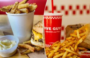 Os clientes do Five Guys ficam furiosos enquanto a corrente troca os copos de fritura por sacos de papel: ‘A gordura penetra!’ Os clientes do Five Guys ficam furiosos enquanto a corrente troca os copos de fritura por sacos de papel: 'A gordura penetra!'