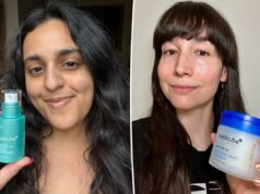 Os editores da Page Six experimentam os best-sellers virais de cuidados com a pele do Medicube – eles estão à altura do hype? Um recipiente branco de Medicube Zero Pore Pad com tampa azul, contendo 70 compressas (155g / 5,46 onças), com ingredientes listados AHA, BHA, Pantenol, Alantoína e Hialuronato de Sódio.