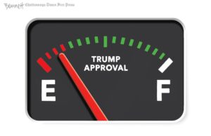 Os melhores cartoons da pior cronologia: a edição de Trump sobre a crise do petróleo Desenho animado de Clay Jones