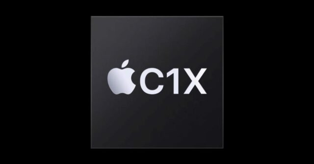 Os novos produtos da Apple adicionam chip C1X para três vantagens exclusivas
