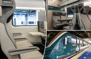 Os novos trens Airo de 125 mph da Amtrak estão prestes a circular ainda este ano – aqui está uma olhada por dentro Os novos trens Airo de 125 mph da Amtrak estão prestes a circular ainda este ano – aqui está uma olhada por dentro