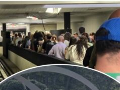 Os passageiros sentem o impacto positivo da ajuda dos oficiais do ICE à TSA no principal aeroporto do Texas Oficiais de operações de fiscalização e remoção de ICE trabalhando no aeroporto IAH de Houston (Bob Price/Breitbart Texas)