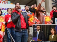 Os políticos socialistas de NY querem creche gratuita para bebês até crianças de 12 anos – com os contribuintes pagando uma conta anual de US$ 13 bilhões Os políticos socialistas de NY querem creche gratuita para bebês até crianças de 12 anos – com os contribuintes pagando uma conta anual de US$ 13 bilhões