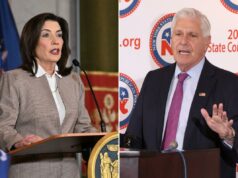 Os resultados ‘sinistros’ da pesquisa de Hochul dão ao desafiante do Partido Republicano, Bruce Blakeman, um caminho potencial para a vitória O executivo do condado de Nassau, Bruce A. Blakeman, fará seu discurso sobre o estado do condado em 2026