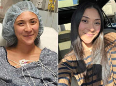 Os sintomas da mãe de 28 anos são considerados hemorróidas. Testes adicionais revelaram um diagnóstico de mudança de vida (exclusivo) Kalei Martin tira uma selfie em seu carroCrédito: Cortesia de Kalei Martin