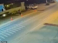 Os últimos momentos do reality show Jordan Wright mostram a estrela de TOWIE em pânico correndo pelo hotel antes de ser encontrado morto na Tailândia CCTV mostra Jordan, no canto superior direito, correndo erraticamente ao longo da estrada pouco antes de ser encontrado morto