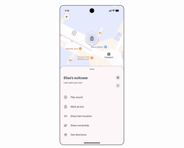 Os usuários do Android agora podem compartilhar informações do rastreador Os usuários do Android agora podem compartilhar informações do rastreador com as companhias aéreas para ajudar a localizar bagagens perdidas