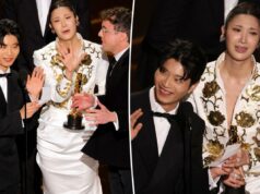 Os vencedores de ‘KPop Demon Hunters’ foram rudemente interrompidos durante os discursos de aceitação do Oscar 2026 Os vencedores de 'KPop Demon Hunters' foram rudemente interrompidos durante os discursos de aceitação do Oscar 2026