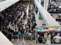 Os viajantes são aconselhados a chegar 4 horas mais cedo em meio a enormes atrasos nos aeroportos devido ao desligamento contínuo do DHS Os viajantes são aconselhados a chegar 4 horas mais cedo em meio a enormes atrasos nos aeroportos devido ao desligamento contínuo do DHS