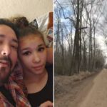 Victor Gonzalez e Serenity Gonzalez posando para uma selfie.