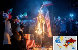 Países mais perigosos para turistas americanos revelados no mapa do Departamento de Estado Países mais perigosos para turistas americanos revelados no mapa do Departamento de Estado