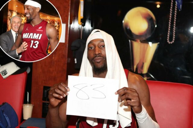 Pat Riley critica as críticas ao jogo de 83 pontos Pat Riley critica as críticas ao jogo de 83 pontos de Bam Adebayo