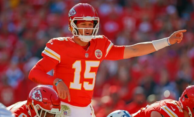 Kansas City Chiefs QB Patrick Mahomes