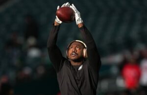 Patriotas ‘in the Mix’ por US$ 96 milhões WR a preço de comércio monstruoso: relatório A.J. Brown, Philadelphia Eagles