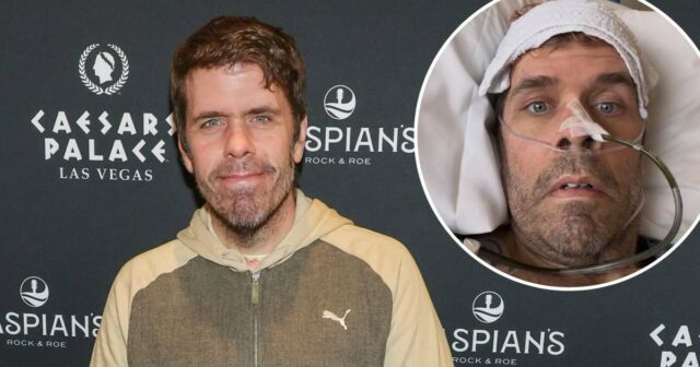 Perez Hilton publica fotos dramáticas do hospital em meio ao problema de saúde 2