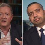 Piers Morgan pergunta 7 vezes a Mehdi Hasan se ele está feliz por Ali Khamenei não governar mais o Irã - mas não obtém resposta: 'boa pergunta'