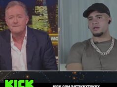 Piers Morgan sai da entrevista explosiva com HSTikkyTokky, influenciador apresentado em ‘Inside the Manosphere’ de Louis Theroux: ‘I Think You’re a F—ing Idiot’ Piers Morgan sai da entrevista explosiva com HSTikkyTokky, influenciador apresentado em 'Inside the Manosphere' de Louis Theroux: 'I Think You're a F—ing Idiot'