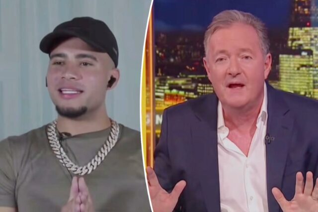 Piers Morgan sai furioso enquanto o influenciador de 'Manosphere' insulta a esposa durante uma entrevista obscura
