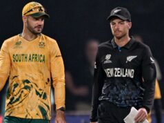 Placar ao vivo da África do Sul x Nova Zelândia, semifinal da Copa do Mundo T20 de 2026: SA 16/2 (2); McConchie remove de Kock e Rickelton de uma só vez Placar ao vivo da África do Sul x Nova Zelândia, semifinal da Copa do Mundo T20 de 2026: SA 16/2 (2); McConchie remove de Kock e Rickelton de uma só vez