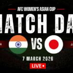 Placar ao vivo da Índia x Japão, Copa Asiática Feminina da AFC 2026: Tigresas Azuis enfrentam um teste difícil contra o número 8 do mundo